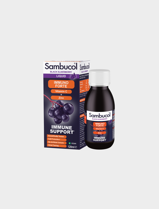 Sambucol Immuno Forte +Vit C+Zinc, 120ml